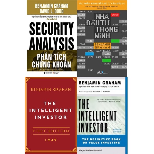 Các tác phẩm nổi bật của tác giả Benjamin Graham