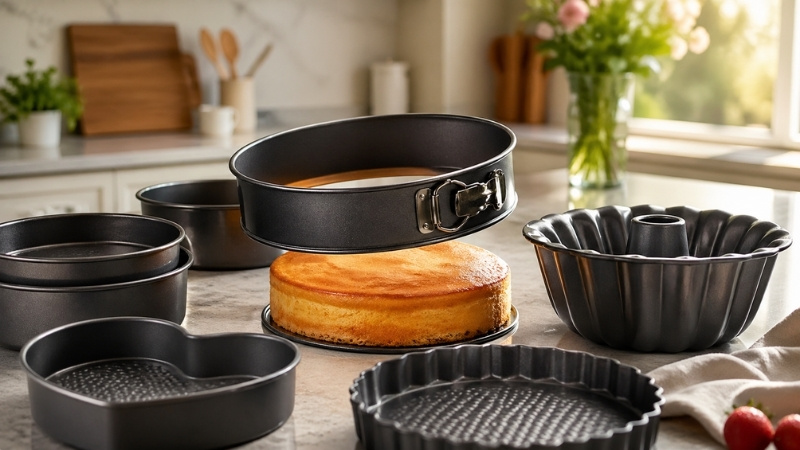 Sử dụng khu&ocirc;n l&agrave;m b&aacute;nh ch&iacute;nh h&atilde;ng gi&uacute;p định h&igrave;nh cốt b&aacute;nh ho&agrave;n hảo v&agrave; đảm bảo an to&agrave;n vệ sinh thực phẩm