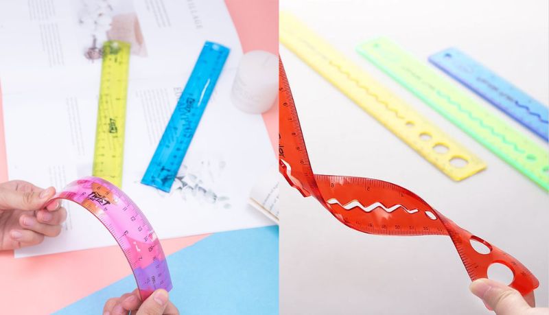 Thước Nhựa Dẻo nhẹ, bền, tiện mang theo mỗi ng&agrave;y
