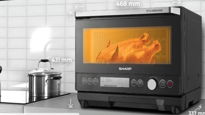L&ograve; vi s&oacute;ng hơi nước gi&uacute;p thực phẩm kh&ocirc;ng bị kh&ocirc;