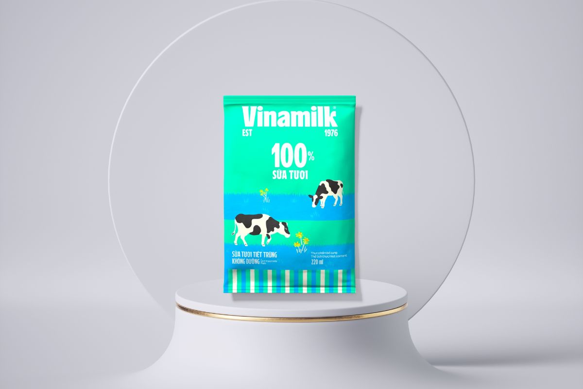 Sữa tươi tiệt trùng Vinamilk không đường