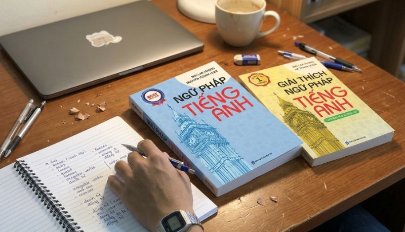 Sách Ngữ Pháp Tiếng Anh – bước đầu quan trọng cho hành trình làm chủ ngoại ngữ