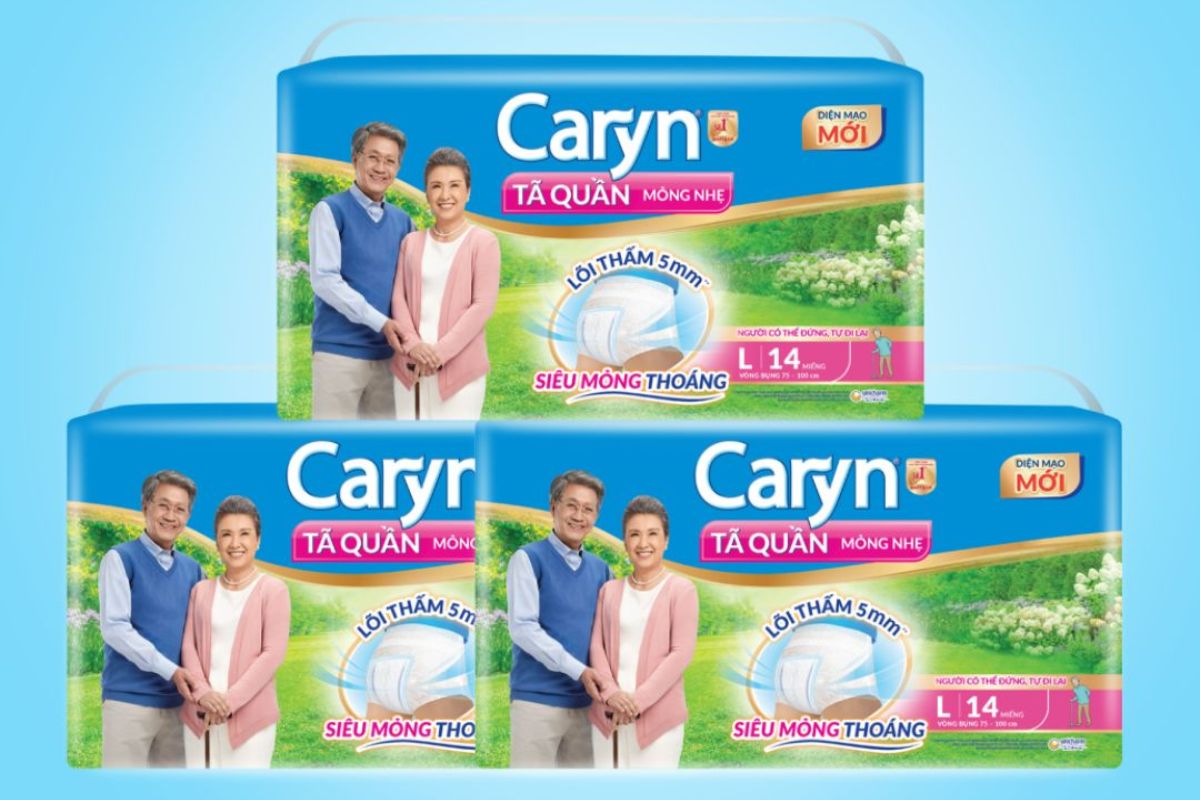 Hướng dẫn sử dụng tã Caryn