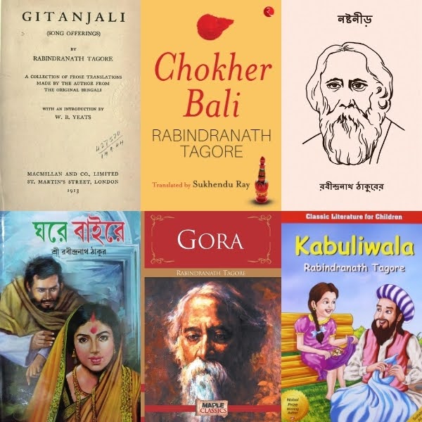 C&aacute;c t&aacute;c phẩm nổi bật của Rabindranath Tagore