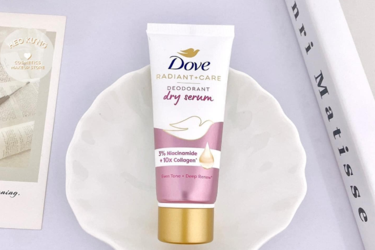 Serum khử mùi Dove 3% Niacinamide sáng mịn đều màu