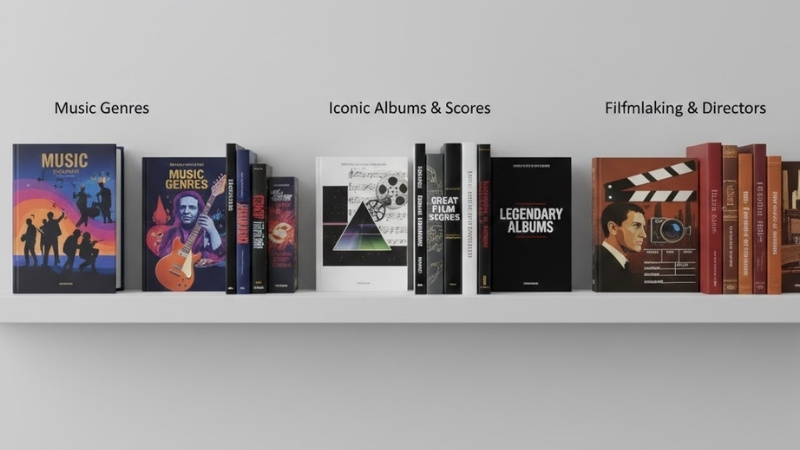 S&aacute;ch &Acirc;m nhạc - Điện ảnh tại Tiki đa dạng từ học nhạc cụ, nhạc l&yacute; đến nhiếp ảnh, điện ảnh chuy&ecirc;n s&acirc;u