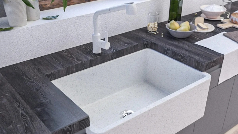 Chậu, bồn rửa ch&eacute;n b&aacute;t men gi&uacute;p hạn chế trầy xước, giữ vẻ đẹp l&acirc;u d&agrave;i