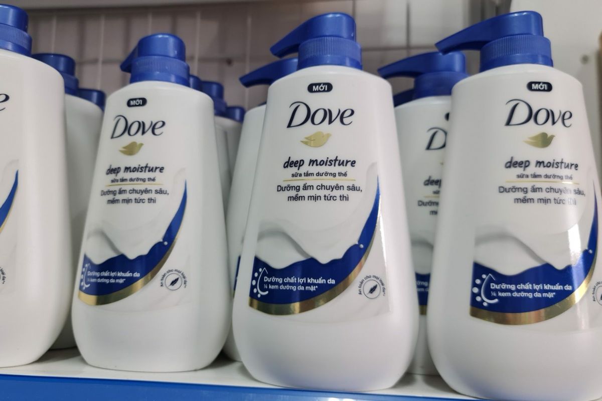 Công dụng của sữa tắm Dove