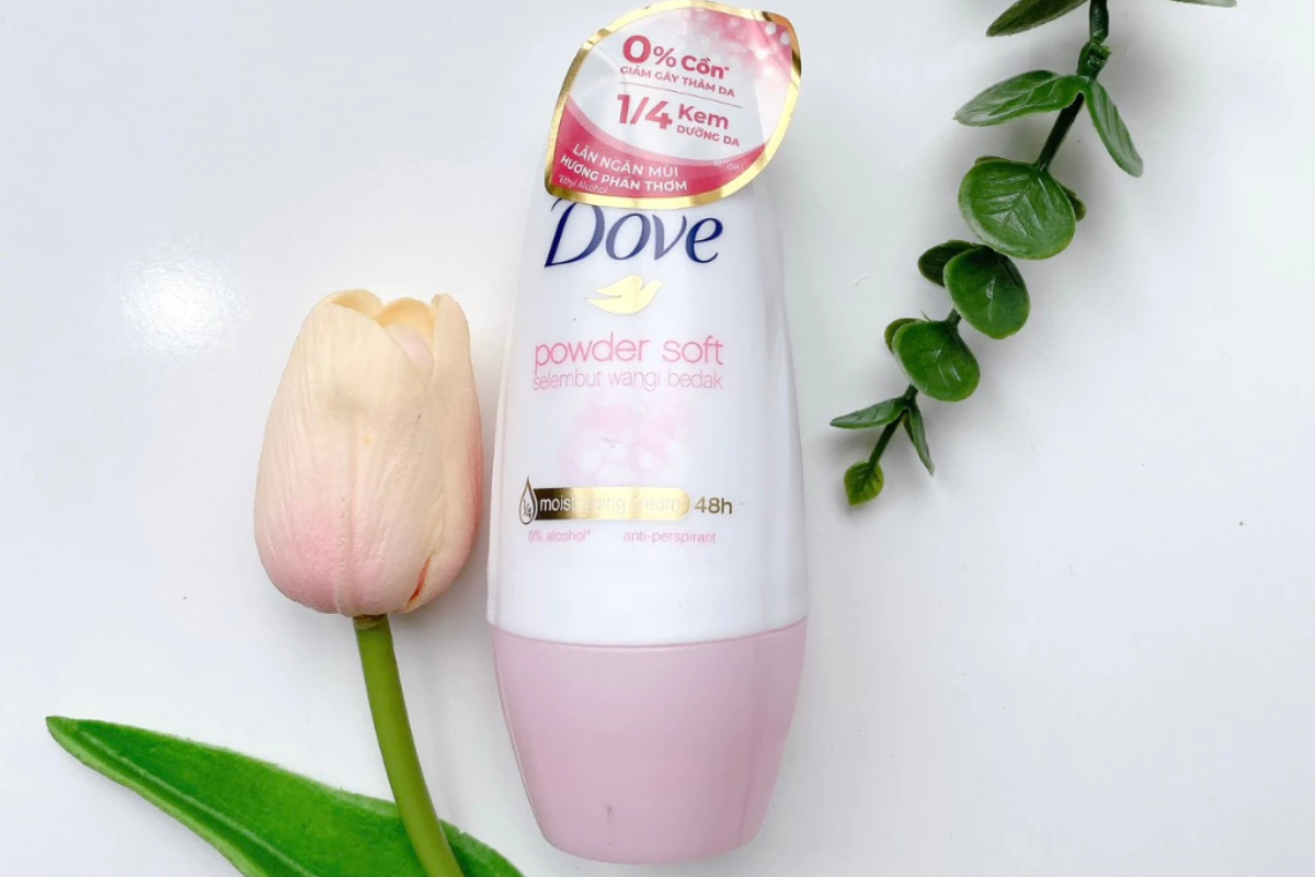 Lăn khử mùi Dove Powder Soft