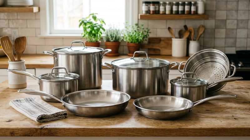 Giải ph&aacute;p nấu nướng ho&agrave;n hảo cho gia đ&igrave;nh tại mục nồi v&agrave; chảo