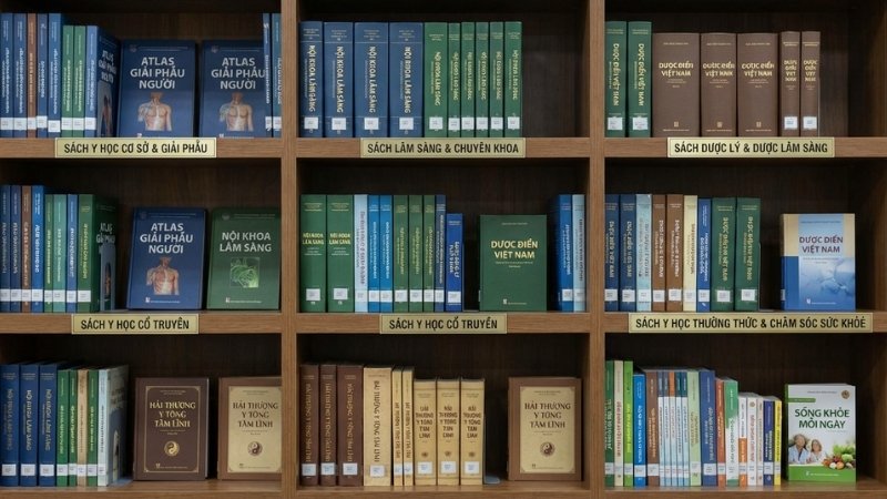 Tiki phân loại sách Y Dược đầy đủ từ y học cơ sở, lâm sàng đến chăm sóc sức khỏe