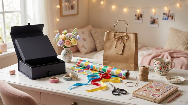 Từ hộp sang trọng đến t&uacute;i giấy tiện lợi, giấy g&oacute;i s&aacute;ng tạo