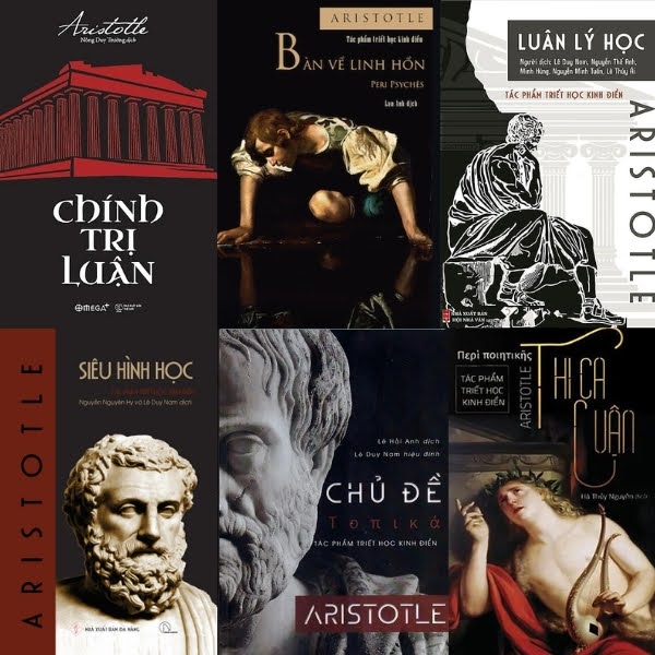 Các tác phẩm nổi bật của tác giả Aristotle