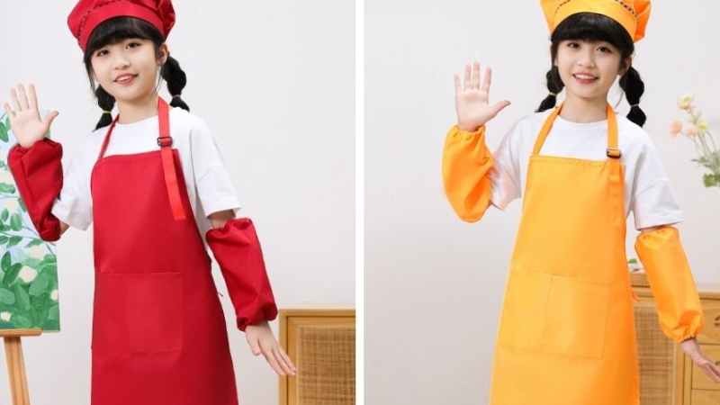 Tạp dề gi&uacute;p tạo cảm hứng v&agrave; sự thoải m&aacute;i khi nấu ăn