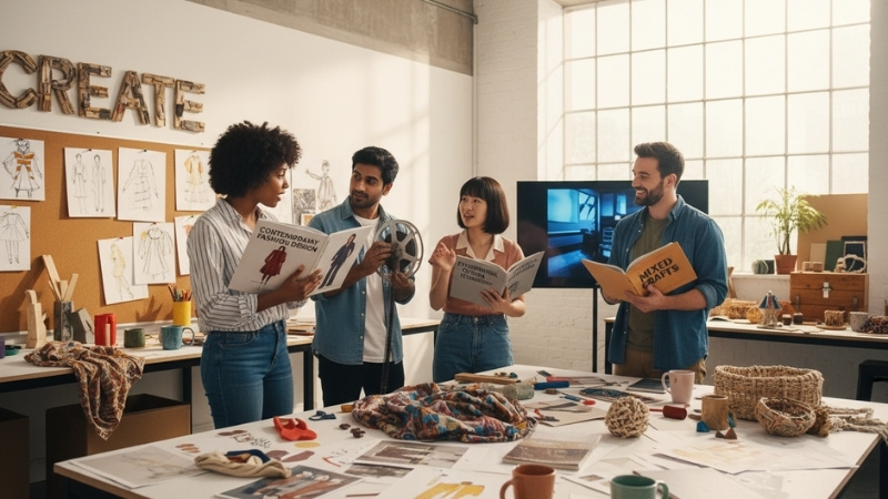 Khơi nguồn s&aacute;ng tạo bất tận với kho t&agrave;ng s&aacute;ch nghệ thuật tiếng Anh đa dạng