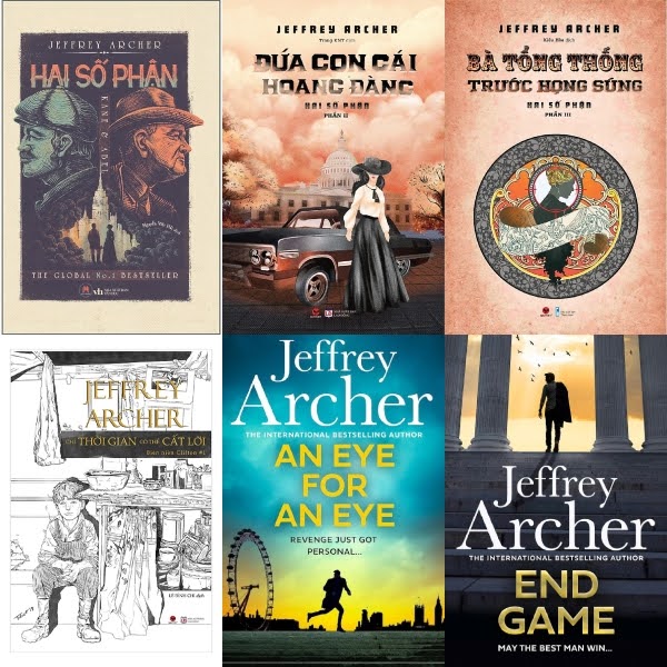 Các tác phẩm nổi bật của Jeffrey Archer