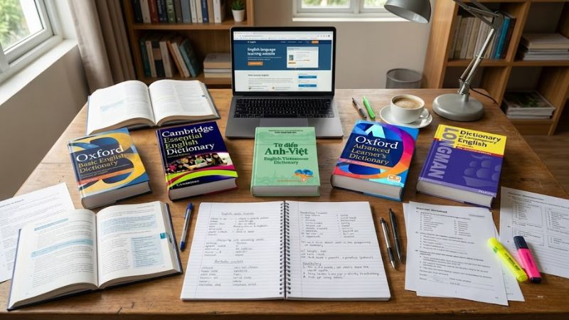 C&aacute;c d&ograve;ng từ điển Bilingual Dictionary được y&ecirc;u th&iacute;ch