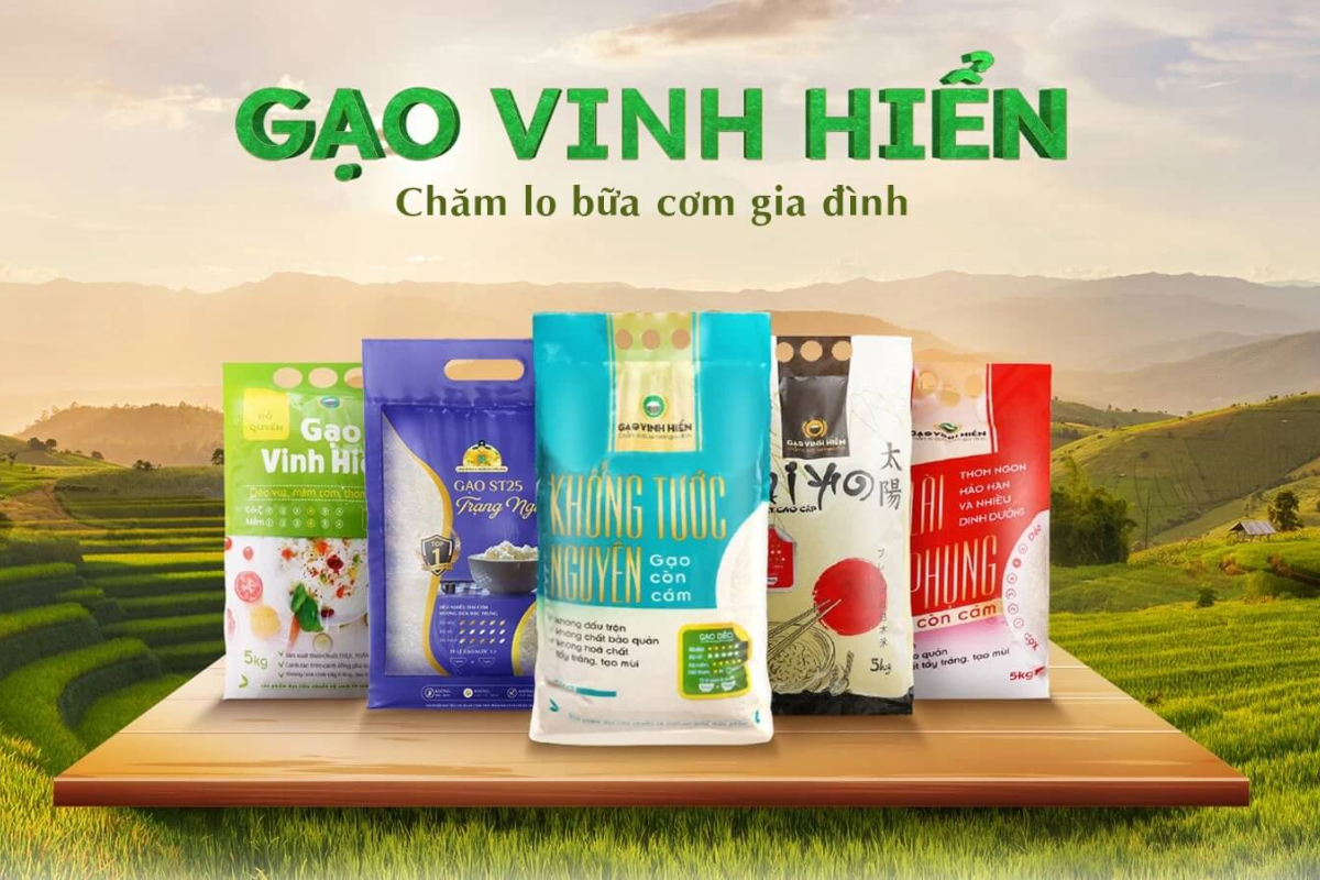 Thông tin thương hiệu gạo Vinh Hiển 
