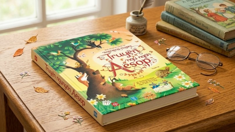 Truyện ngụ ngôn Aesop kể về loài vật ngắn gọn, ẩn chứa bài học đạo đức và triết lý sống vượt thời gian