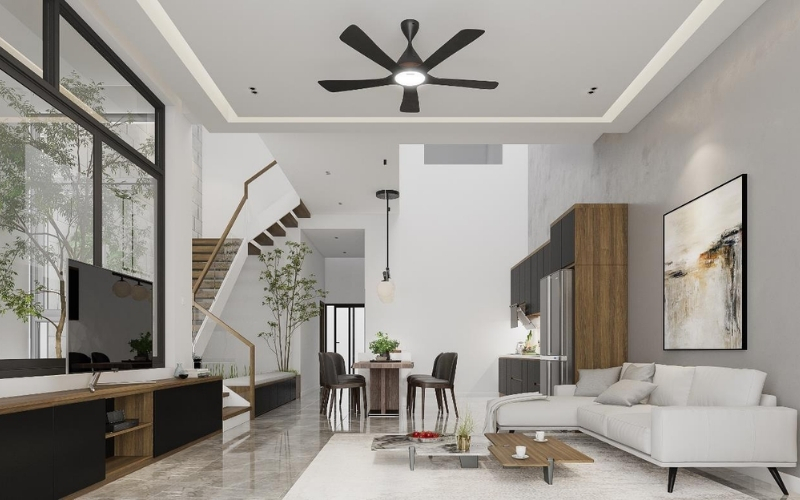 Quạt trần gi&uacute;p l&agrave;m m&aacute;t, trang tr&iacute; nh&agrave; cửa l&agrave; thiết bị kh&ocirc;ng thể thiếu cho moi gia đ&igrave;nh