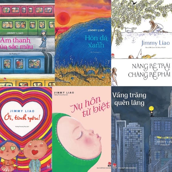 Các tác phẩm nổi bật của tác giả Jimmy Liao