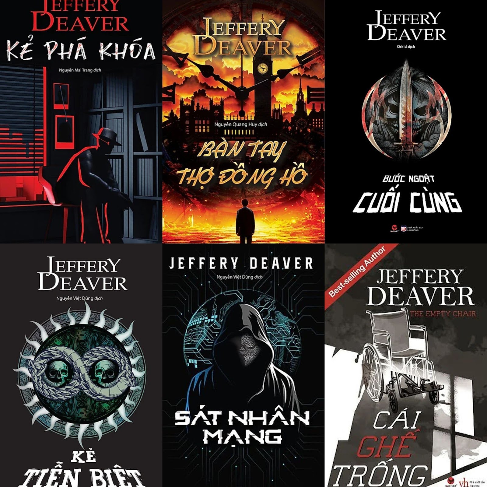 Các tác phẩm của Jeffery Deaver