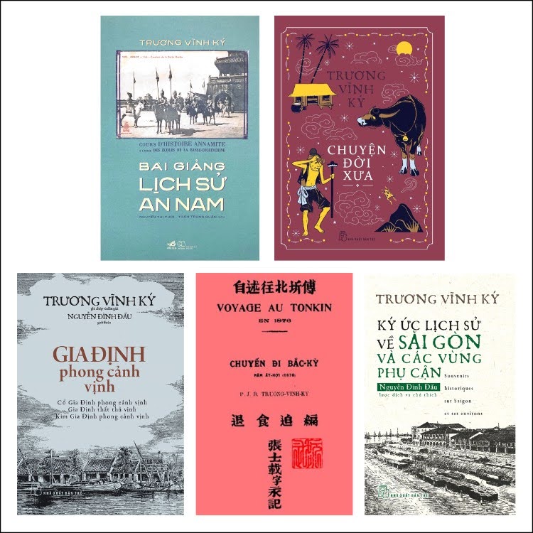 Các tác phẩm và công trình tiêu biểu của Trương Vĩnh Ký