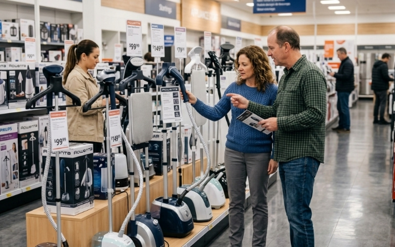 Lựa chọn thiết bị b&agrave;n ủi hơi nước ch&iacute;nh h&atilde;ng  