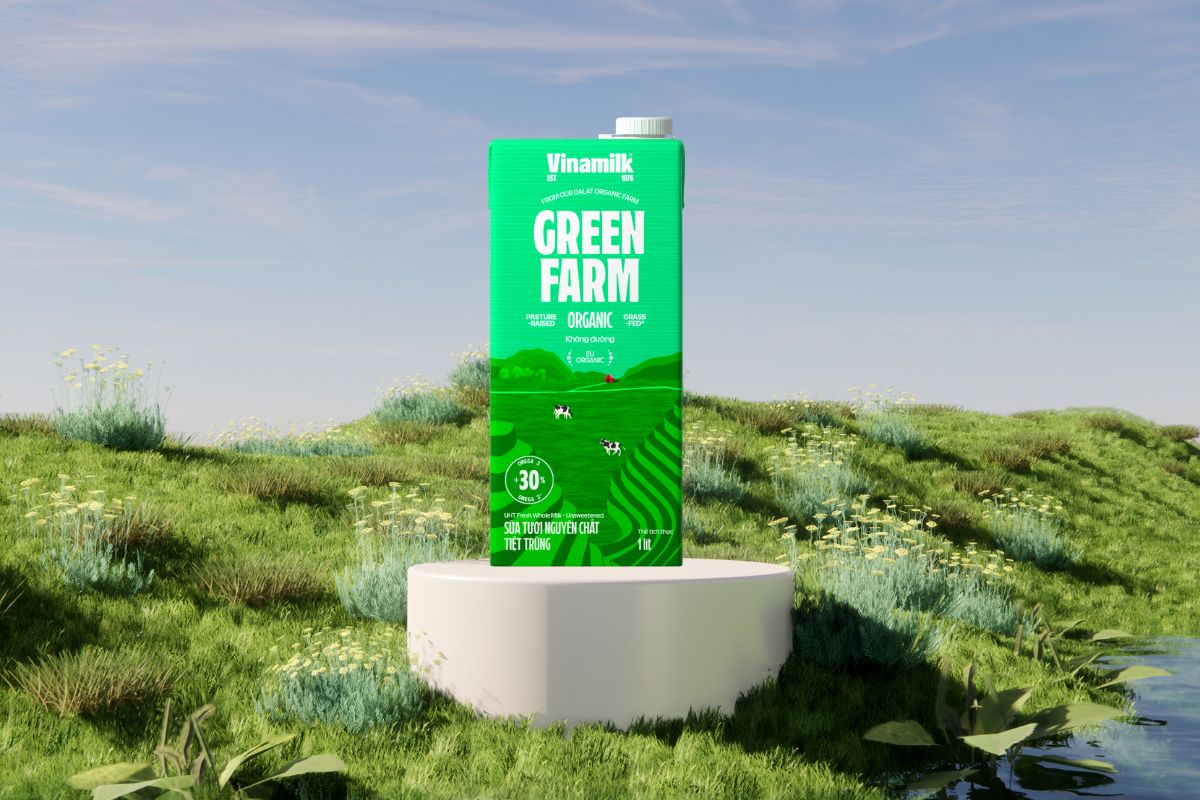 Sữa tươi Vinamilk Green Farm Organic