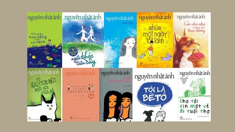 Những quyển sách hay của Nguyễn Nhật Ánh được bán chính hãng tại Tiki