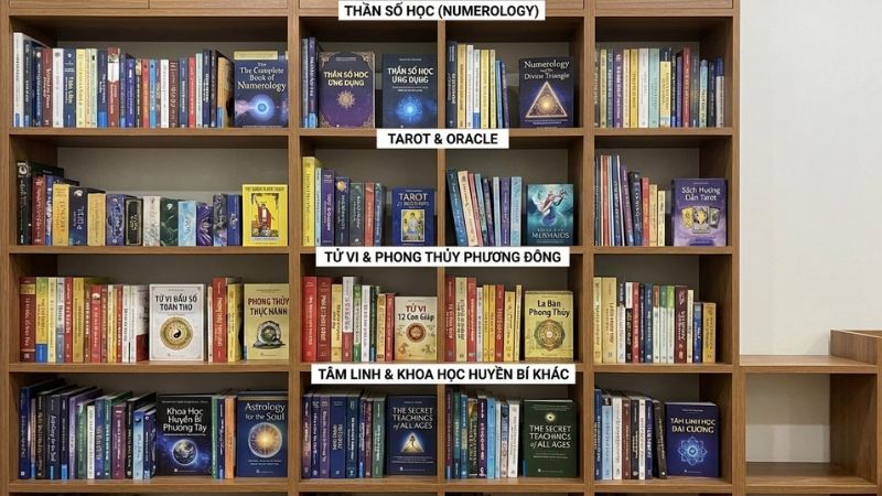 Tiki c&oacute; s&aacute;ch thần số học, Tarot, tử vi - phong thủy v&agrave; c&aacute;c chủ đề huyền học kh&aacute;c
