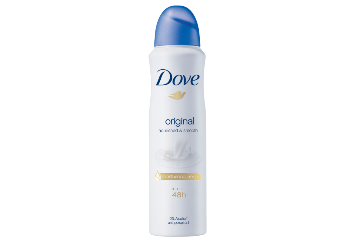 Xịt khử mùi Dove Nourished & Smooth hương dịu nhẹ