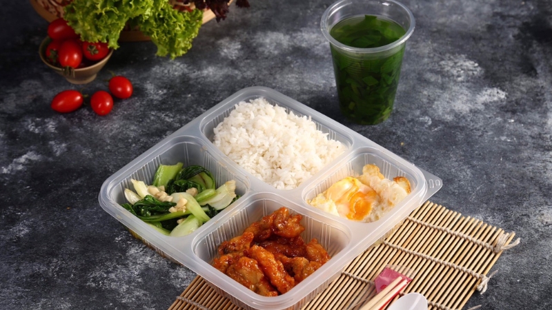 Khay Nhựa tiện lợi để đựng, sắp xếp v&agrave; phục vụ thực phẩm h&agrave;ng ng&agrave;y