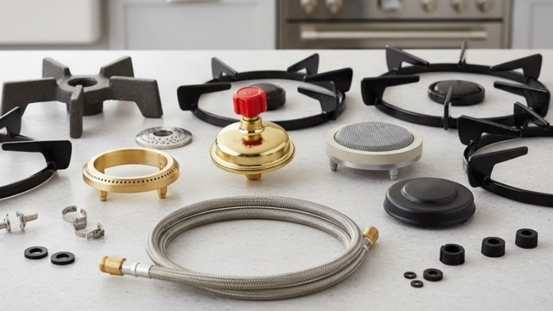 Phụ kiện bếp gas tốt giúp đảm bảo an toàn cháy nổ, nấu nhanh và tiết kiệm nhiên liệu tối ưu