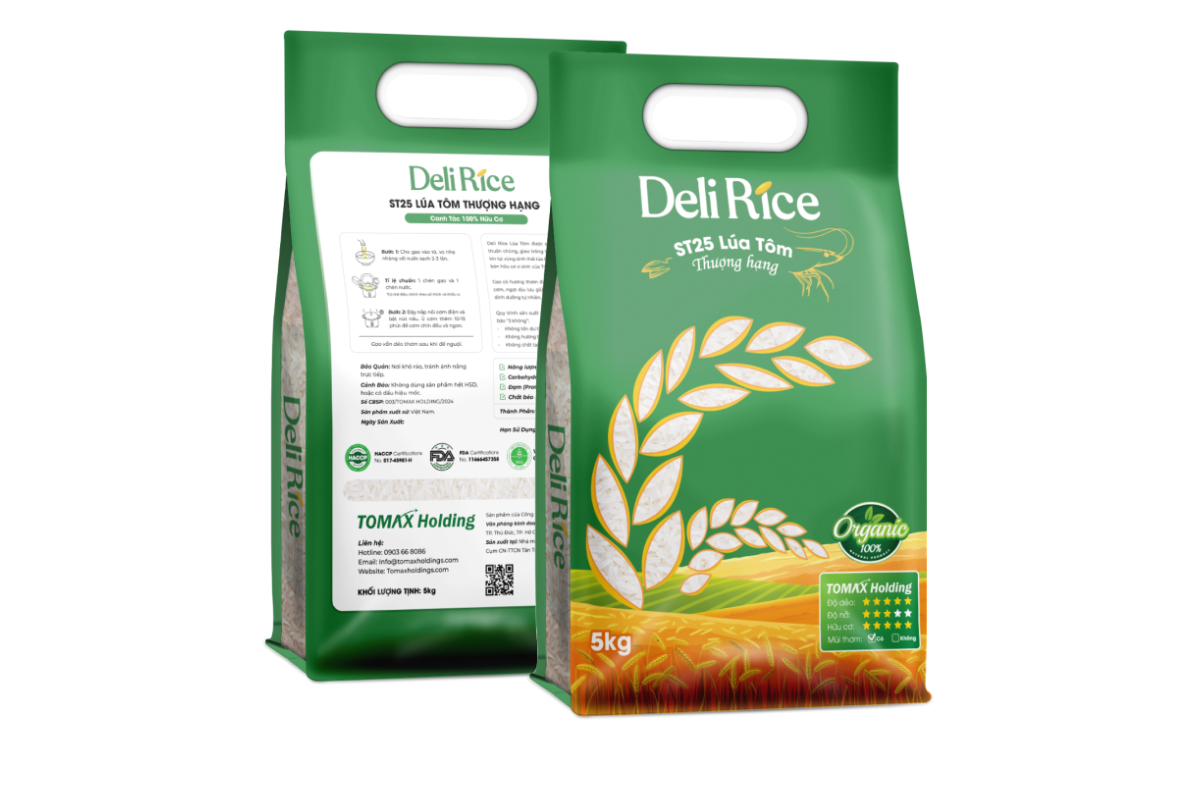 Gạo ST25 Deli Rice 