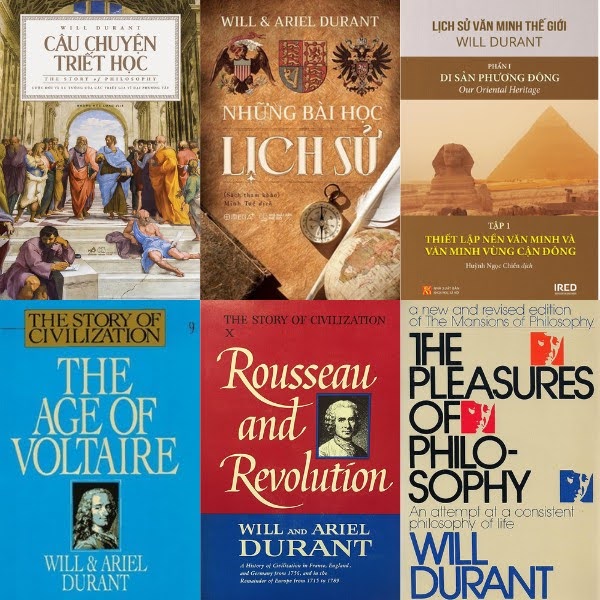 Một số tác phẩm nổi bật của Will Durant