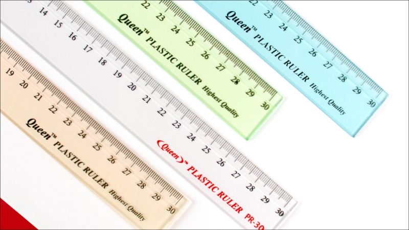 Thước Nhựa Cứng l&agrave; dụng cụ học tập cơ bản, sử dụng l&acirc;u d&agrave;i