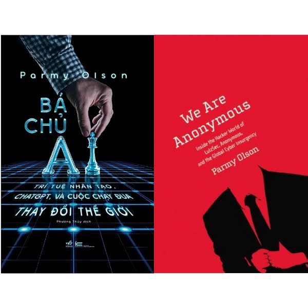 C&aacute;c t&aacute;c phẩm nổi bật t&aacute;c giả Parmy Olson