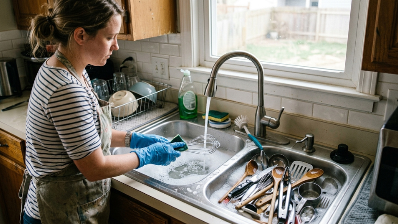 Giữ vệ sinh sạch sẽ giúp dụng cụ luôn bền đẹp và an toàn khi sử dụng