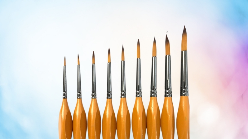 Cọ vẽ là công cụ không thể thiếu cho học tập mỹ thuật và sáng tác nghệ thuật.