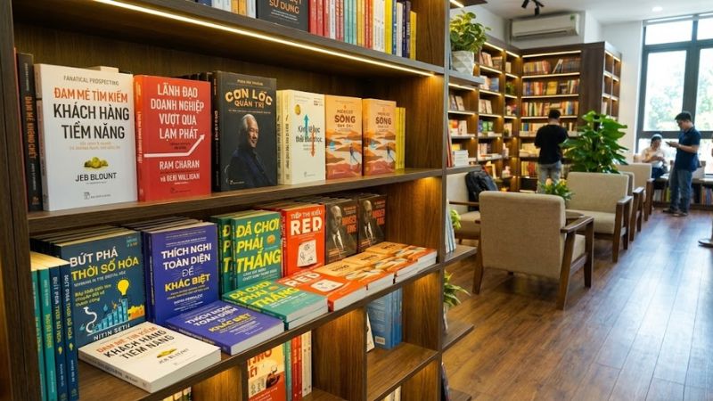 Sách kinh tế tại Tiki có đa dạng thể loại như kinh doanh, khởi nghiệp, marketing đến quản trị và tài chính