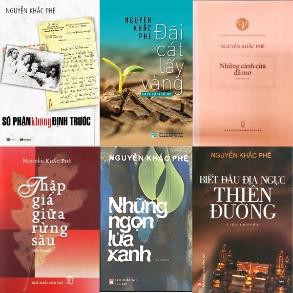 Các tác phẩm nổi bật tác giả Nguyễn Khắc Phê