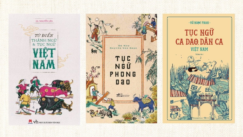S&aacute;ch Tục Ngữ phản &aacute;nh phong tục, đạo l&yacute; v&agrave; lối sống Việt