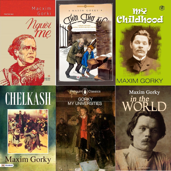 C&aacute;c t&aacute;c phẩm nổi bật của t&aacute;c giả Maxim Gorky
