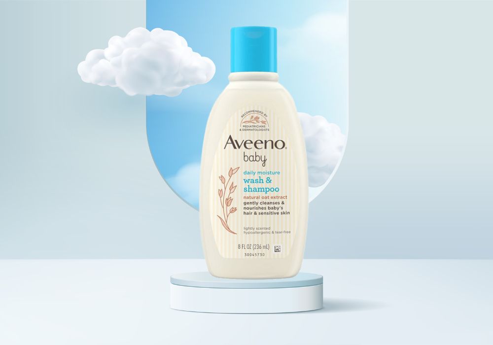 Aveeno Baby l&agrave; thương hiệu được nhiều b&aacute;c sĩ nhi khoa khuy&ecirc;n d&ugrave;ng