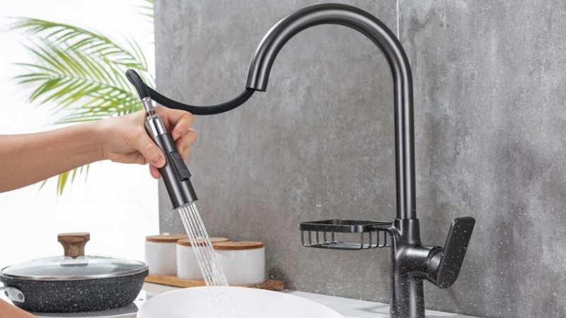 V&ograve;i rửa ch&eacute;n b&aacute;t gi&uacute;p điều chỉnh lưu lượng nước linh hoạt theo nhu cầu sử dụng