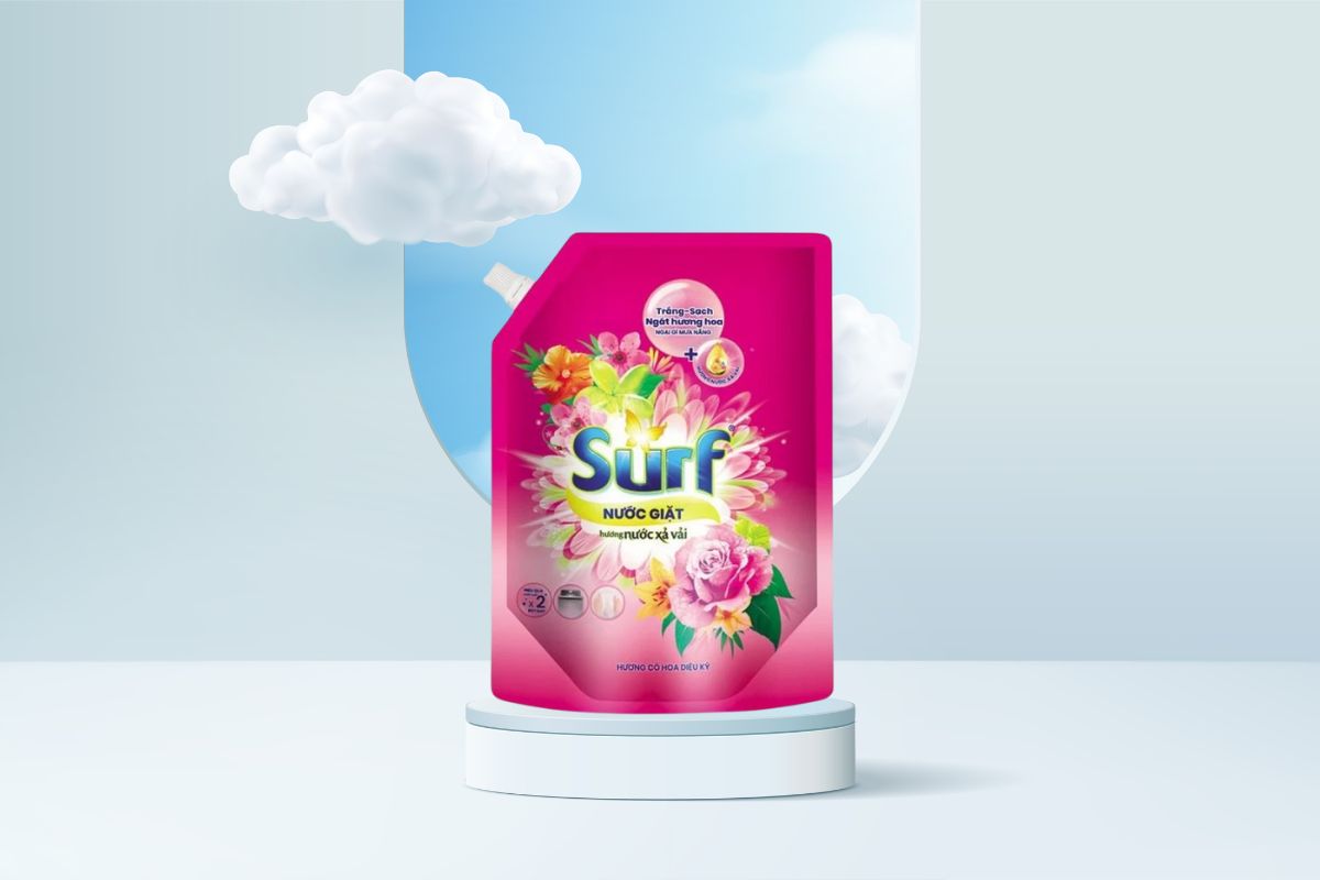 Nước giặt Surf hương Cỏ Hoa Diệu Kỳ