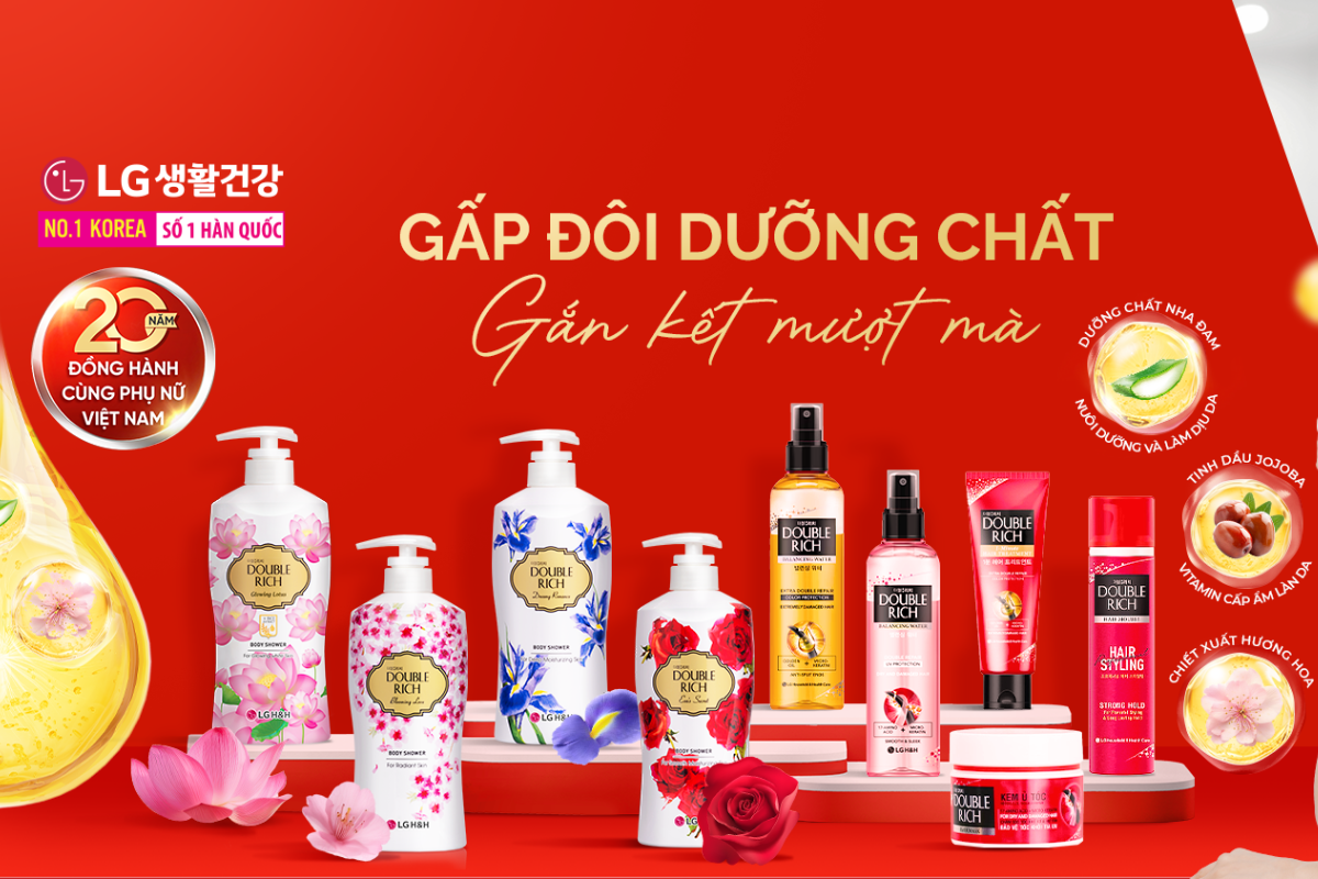 Double Rich là thương hiệu quen thuộc với người tiêu dùng Việt Nam