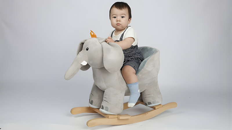 Bập bênh an toàn giúp bé chơi vui mỗi ngày