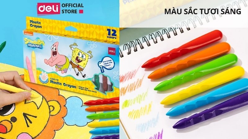 Tiki là địa chỉ mua sáp - Chì màu cho bé an toàn, chính hãng, giá tốt với giao nhanh 2H